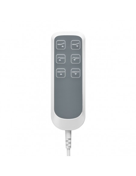 Electric cosmetic chair SILLON CLASSIC 3 motors gray