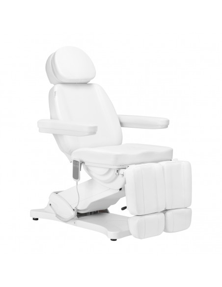 Electric cosmetic chair SILLON CLASSIC 2 motors pedi white