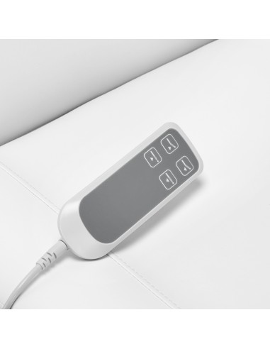 Electric cosmetic chair SILLON CLASSIC 2 motors pedi white