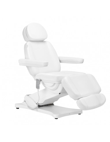 Electric cosmetic chair SILLON CLASSIC 4 motors with cradle white
