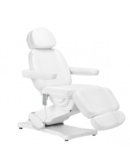 Electric cosmetic chair SILLON CLASSIC 4 motors with cradle white