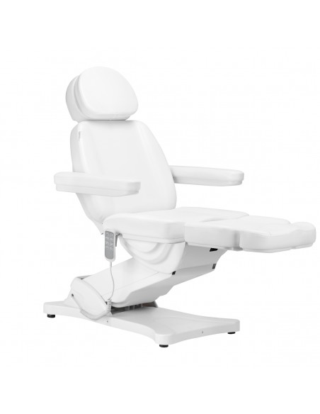 Electric cosmetic chair SILLON CLASSIC 4 motors with cradle white