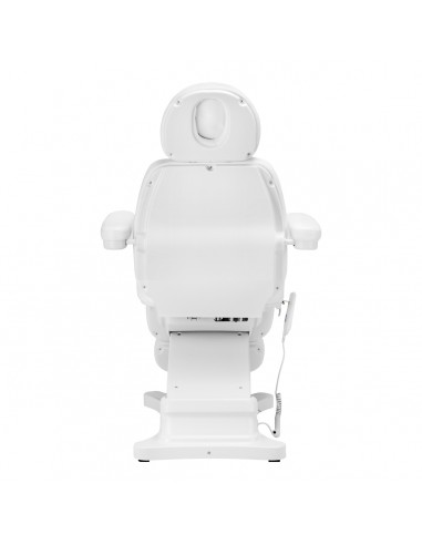 Electric cosmetic chair SILLON CLASSIC 4 motors with cradle white