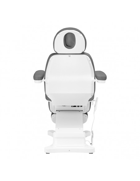 Electric cosmetic chair SILLON CLASSIC 4 motors with cradle gray