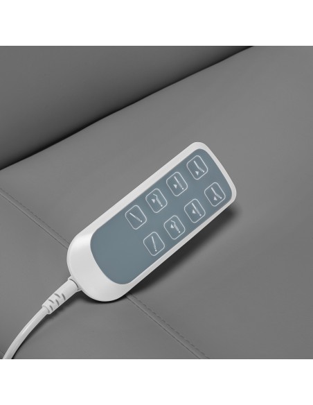 Electric cosmetic chair SILLON CLASSIC 4 motors with cradle gray