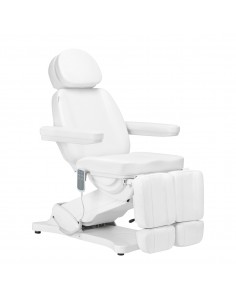 Electric cosmetic chair SILLON CLASSIC 3 motors with pedi cradle white