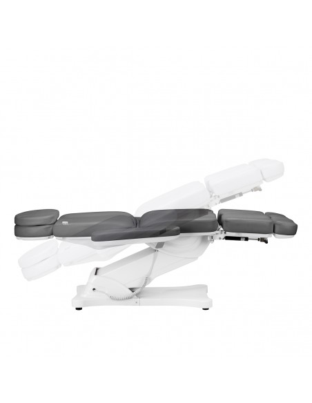Electric cosmetic chair SILLON CLASSIC 3 motors with pedi cradle gray