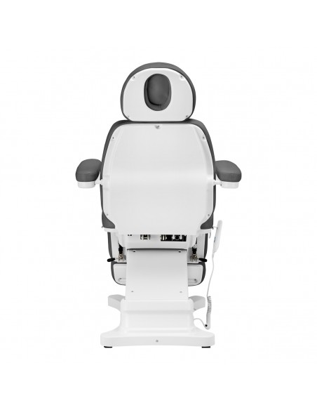 Electric cosmetic chair SILLON CLASSIC 3 motors with pedi cradle gray