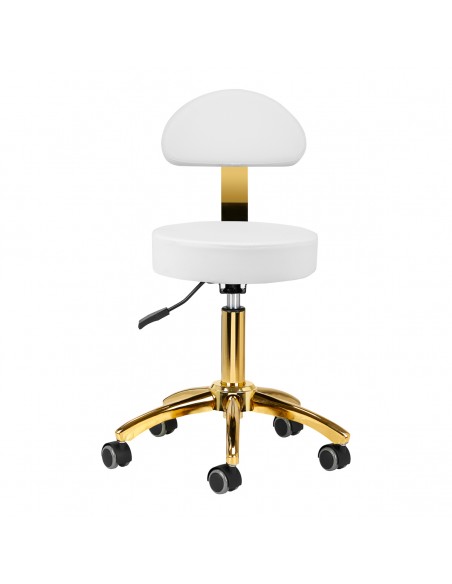 Cosmetic stool AM-304G white