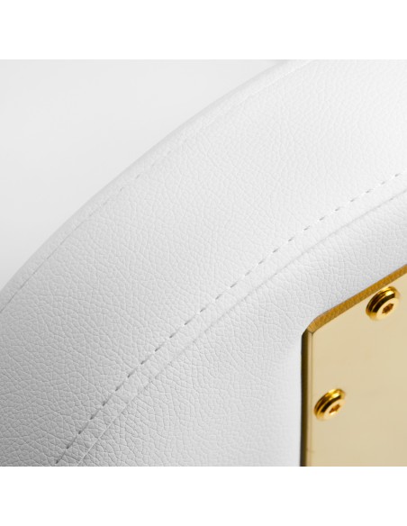 Cosmetic stool AM-304G white