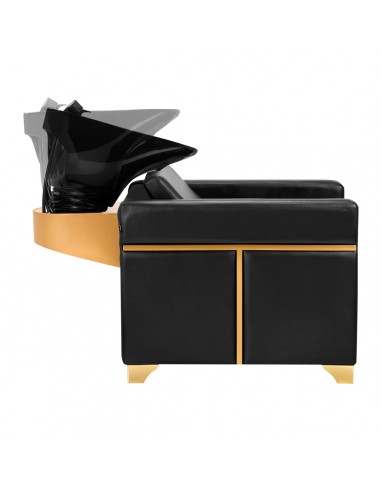 Hairdressing wash unit Toledo black