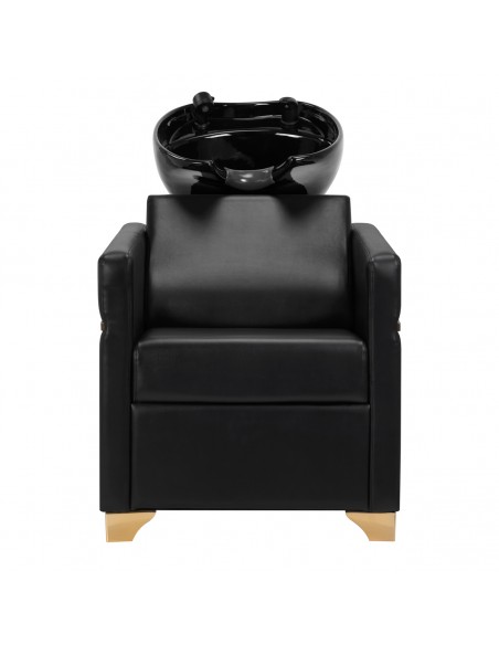 Hairdressing wash unit Toledo black