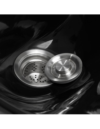 Hairdressing Wash Unit Modena Black