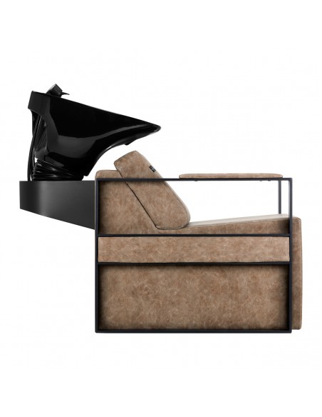 Hairdressing Wash Unit Modena Black Antique