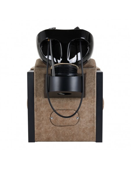 Hairdressing Wash Unit Modena Black Antique