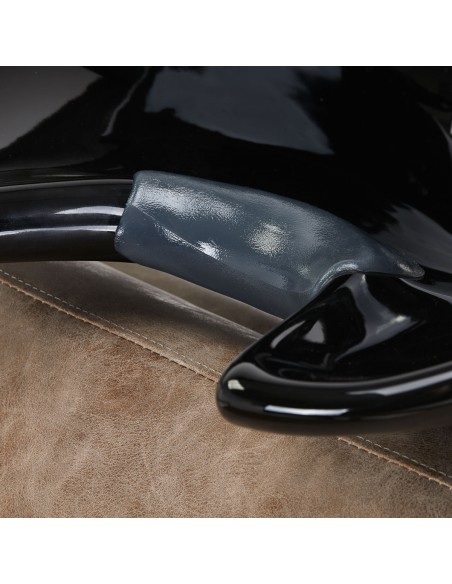 Hairdressing Wash Unit Modena Black Antique