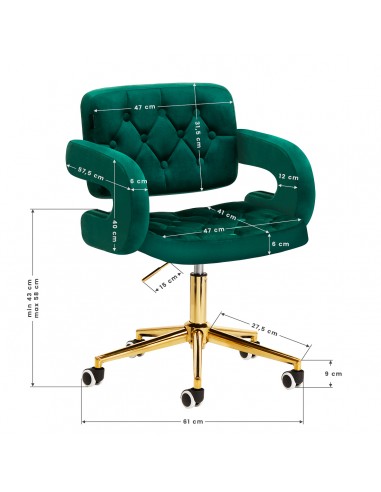 4Rico Chair QS-OF213G green