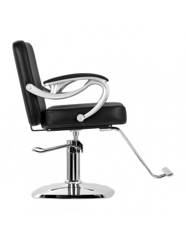 Hair System ZA31 hairdressing chair black