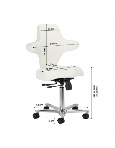 Azzurro Special 152 beauty chair white