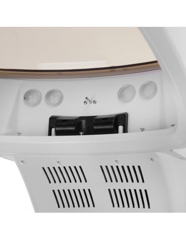 Gabbiano standing hairdressing sauna 408D white with active ozone