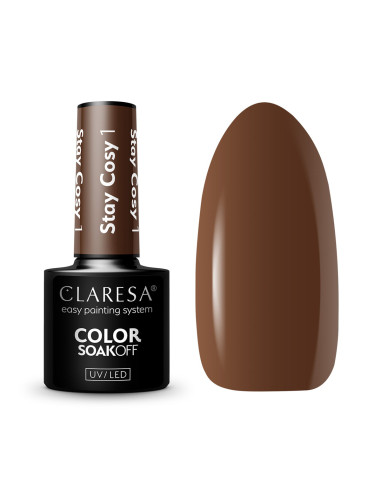 Claresa hybrid polish Stay Cosy 1 -5g