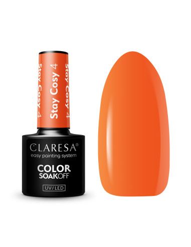 Claresa hybrid polish Stay Cosy 4 -5g