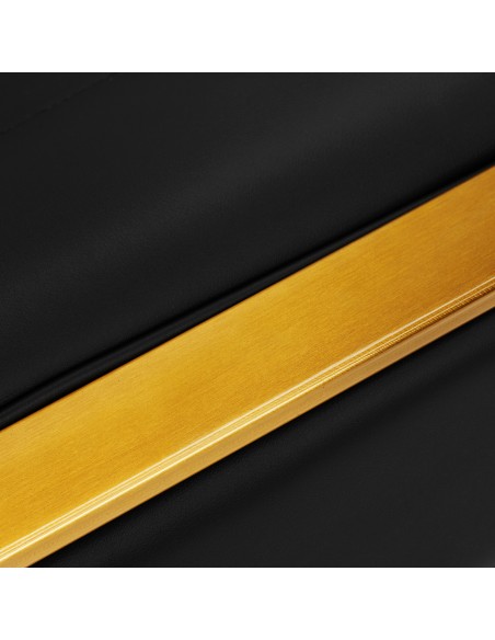 Gabbiano Acri hairdressing chair gold – black