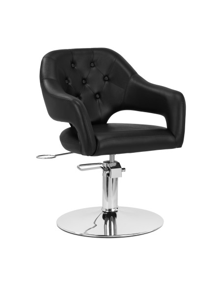 Hairdressing chair Gabbiano Parma Black