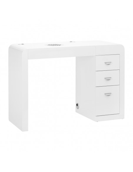 Cosmetic desk 312 white left