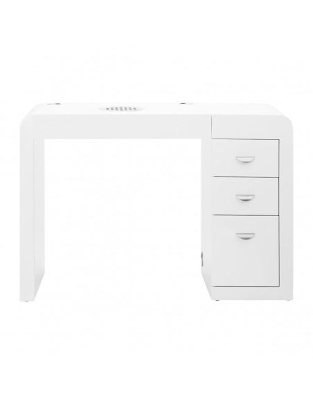 Cosmetic desk 312 white left