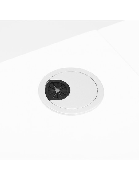 Cosmetic desk 312 white left