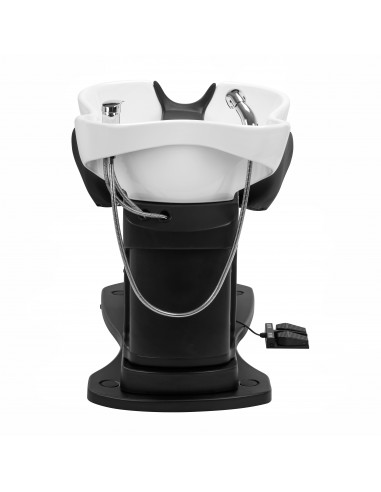 Gabbiano electric hairdressing wash unit TRYCHO black