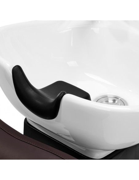 Gabbiano electric hairdressing wash unit TRYCHO brown