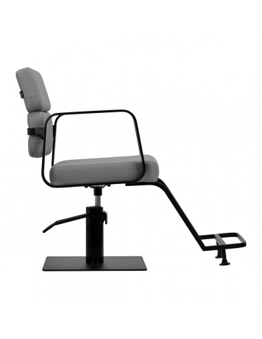 Gabbiano Porto-BM hairdressing chair black gray