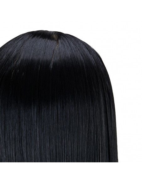 Gabbiano WZ2 hairdressing training head, synthetic hair, color 1, length 24"