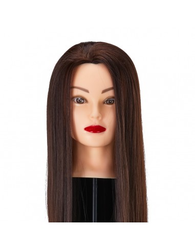 Gabbiano WZ2 hairdressing training head, synthetic hair, color 4, length 24"