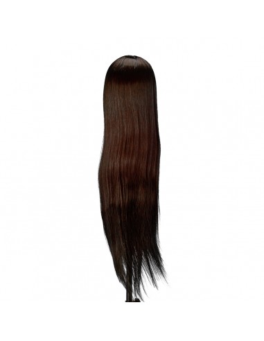 Gabbiano WZ2 hairdressing training head, synthetic hair, color 4, length 24"