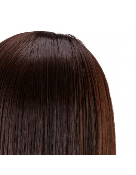 Gabbiano WZ2 hairdressing training head, synthetic hair, color 4, length 24"