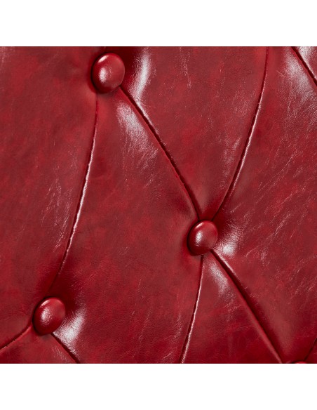 Barber chair President Red