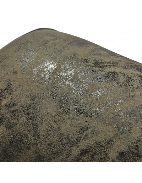 Barber chair President Old Leather Green