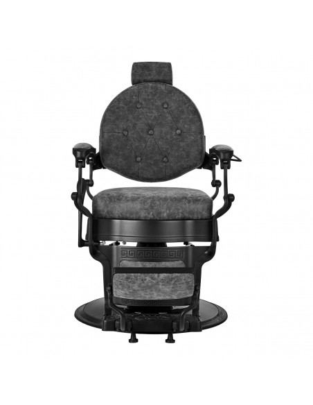 Barber chair President Old Leather Gray