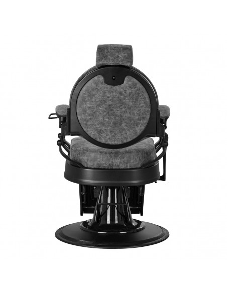 Barber chair President Old Leather Gray