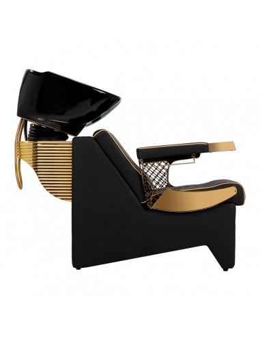 Gabbiano barber wash unit Marcus gold black