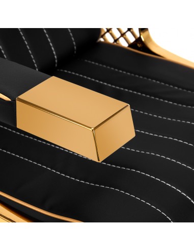Gabbiano barber wash unit Marcus gold black