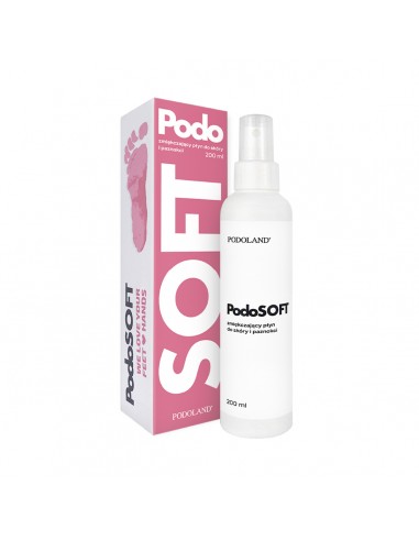 Podoland preparation PodoSoft softening liquid for skin and nails 200ml