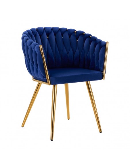 4Rico chair QS-GW06G navy blue