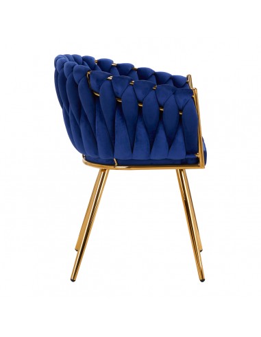 4Rico chair QS-GW06G navy blue