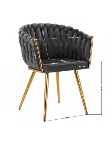 4Rico chair QS-GW06G gray
