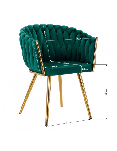 4Rico chair QS-GW06G green