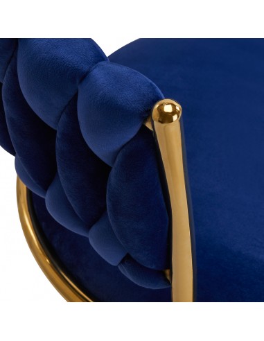 4Rico swivel chair QS-GW01G navy blue